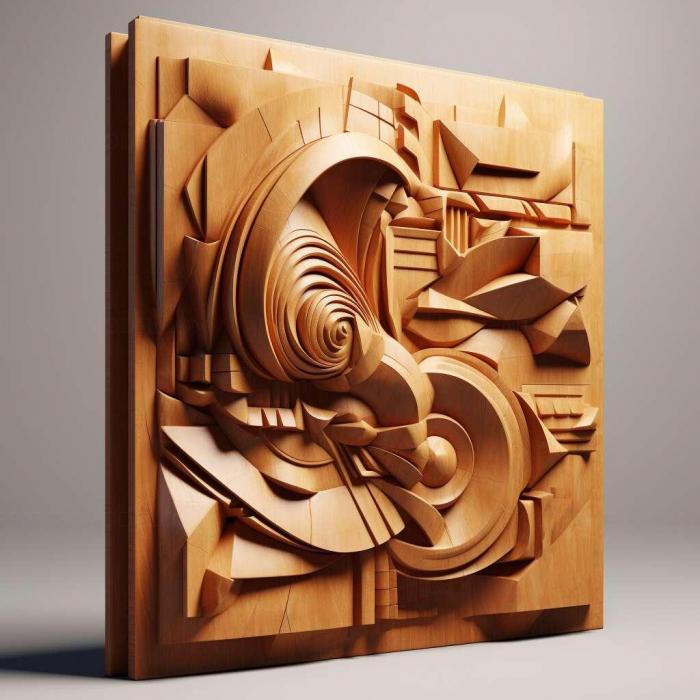 نموذج ثلاثي الأبعاد لآلة CNC 3D Art 